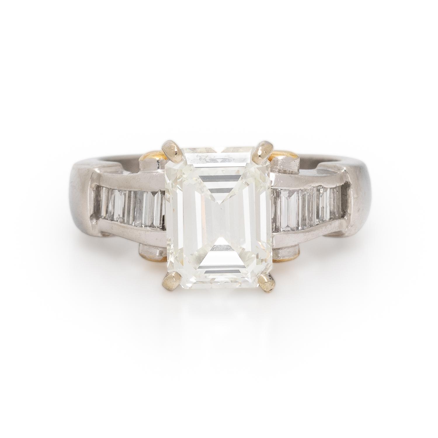 JB Star, Diamond and Platinum Ring