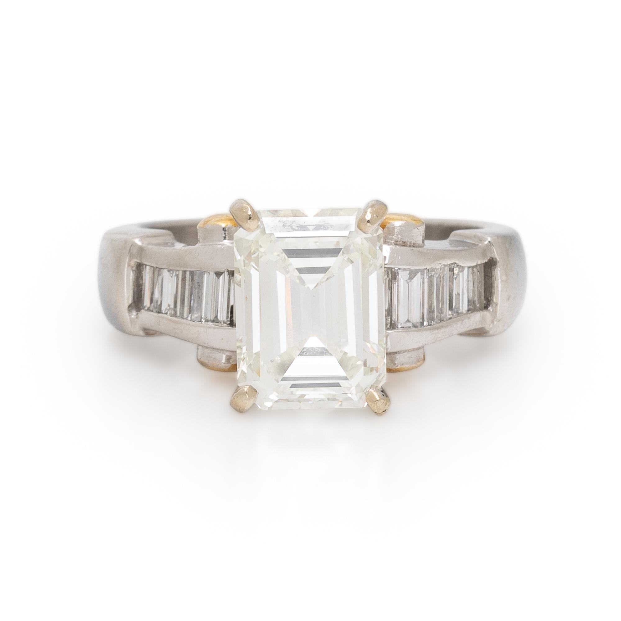 JB Star, Diamond and Platinum Ring