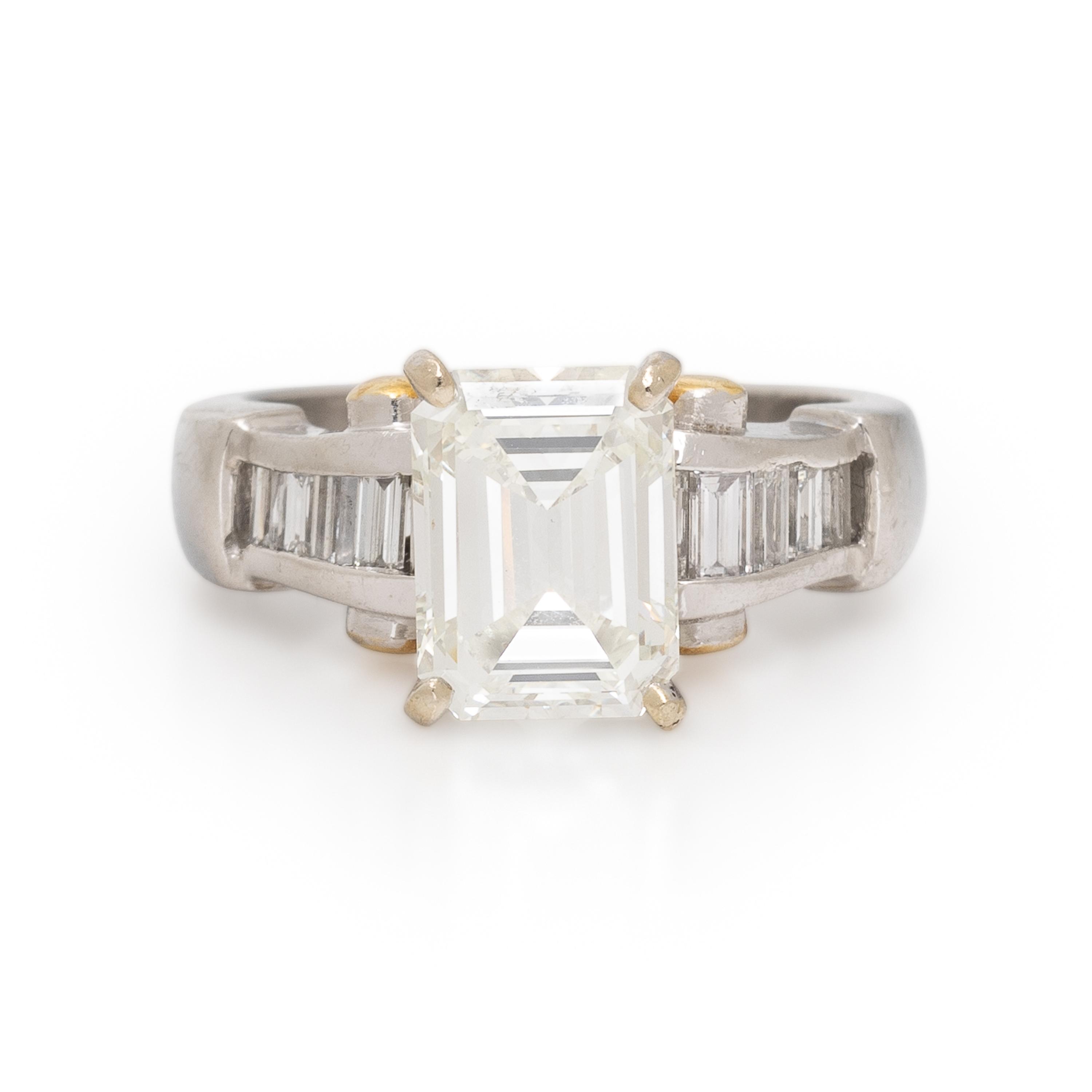 JB Star, Diamond and Platinum Ring