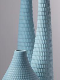 Three Reptil Vases Gustavsberg, Sweden