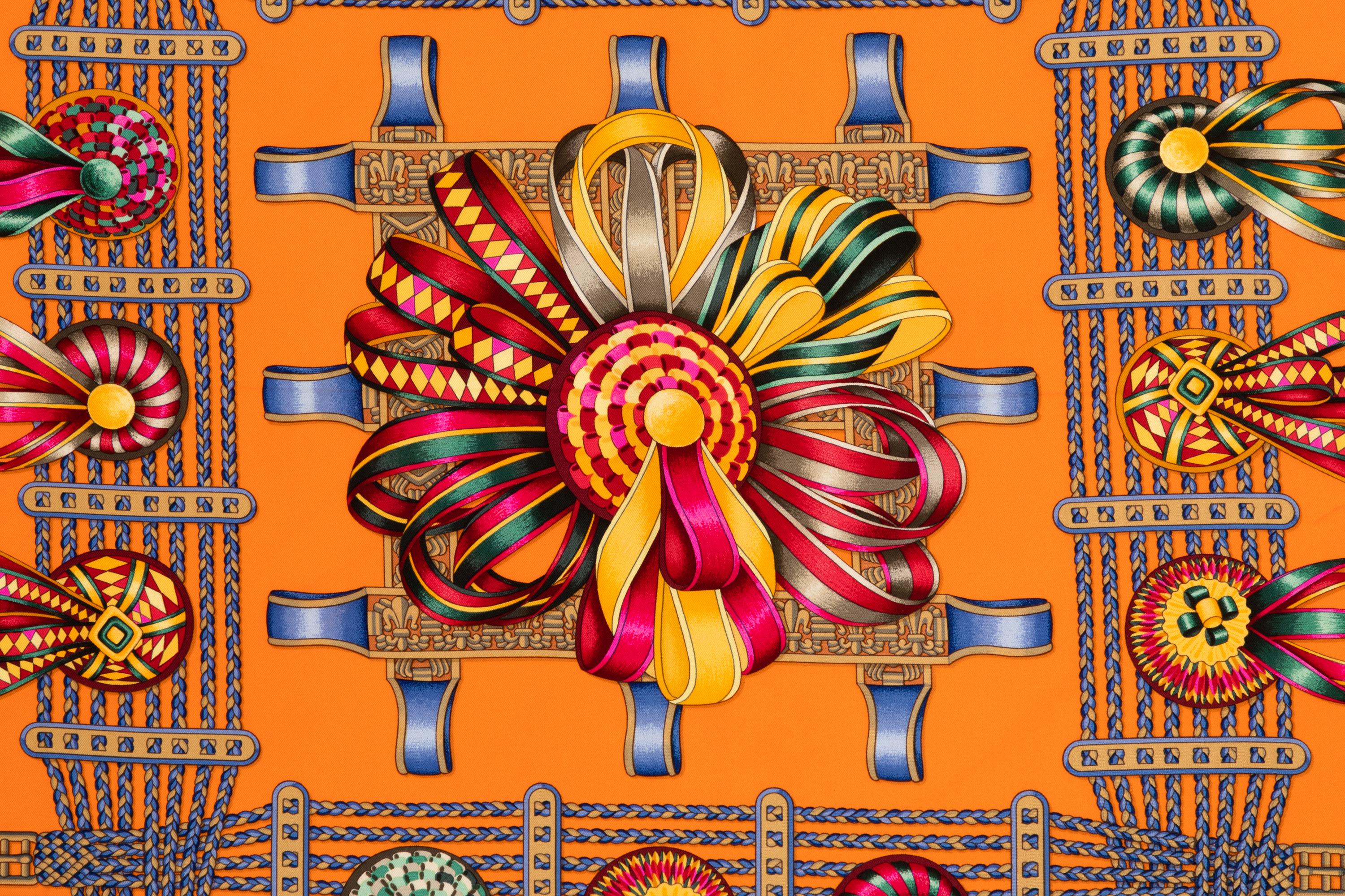 Hermès 90cm Silk Scarf