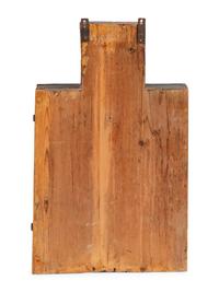 A Continental Painted Altar Triptych