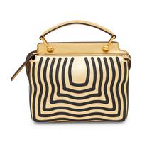 Fendi, Gold Edition DotCom Handbag in Gold Leather