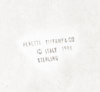 An Elsa Peretti for Tiffany and Company Italian Silver Jewelry Box