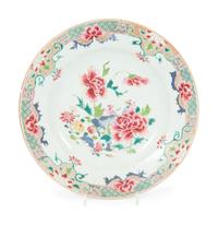 Three Chinese Export Porcelain Plates