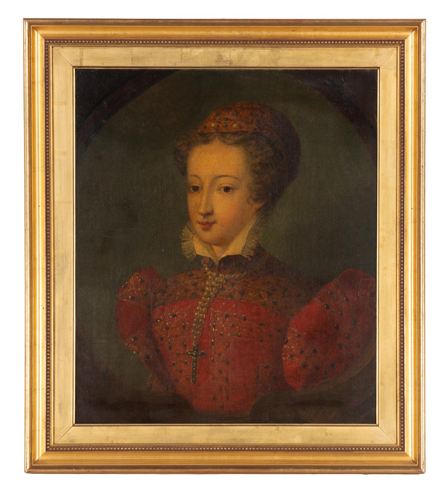 Manner of Federico Zuccaro, 19th Century (Italian, born c. 1540–1609) — Portrait of a Lady, formerly identified as Mary, Queen of Scots