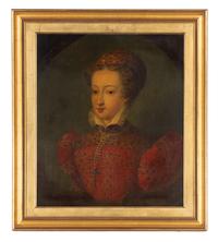 Manner of Federico Zuccaro, 19th Century (Italian, born c. 1540–1609) — Portrait of a Lady, formerly identified as Mary, Queen of Scots