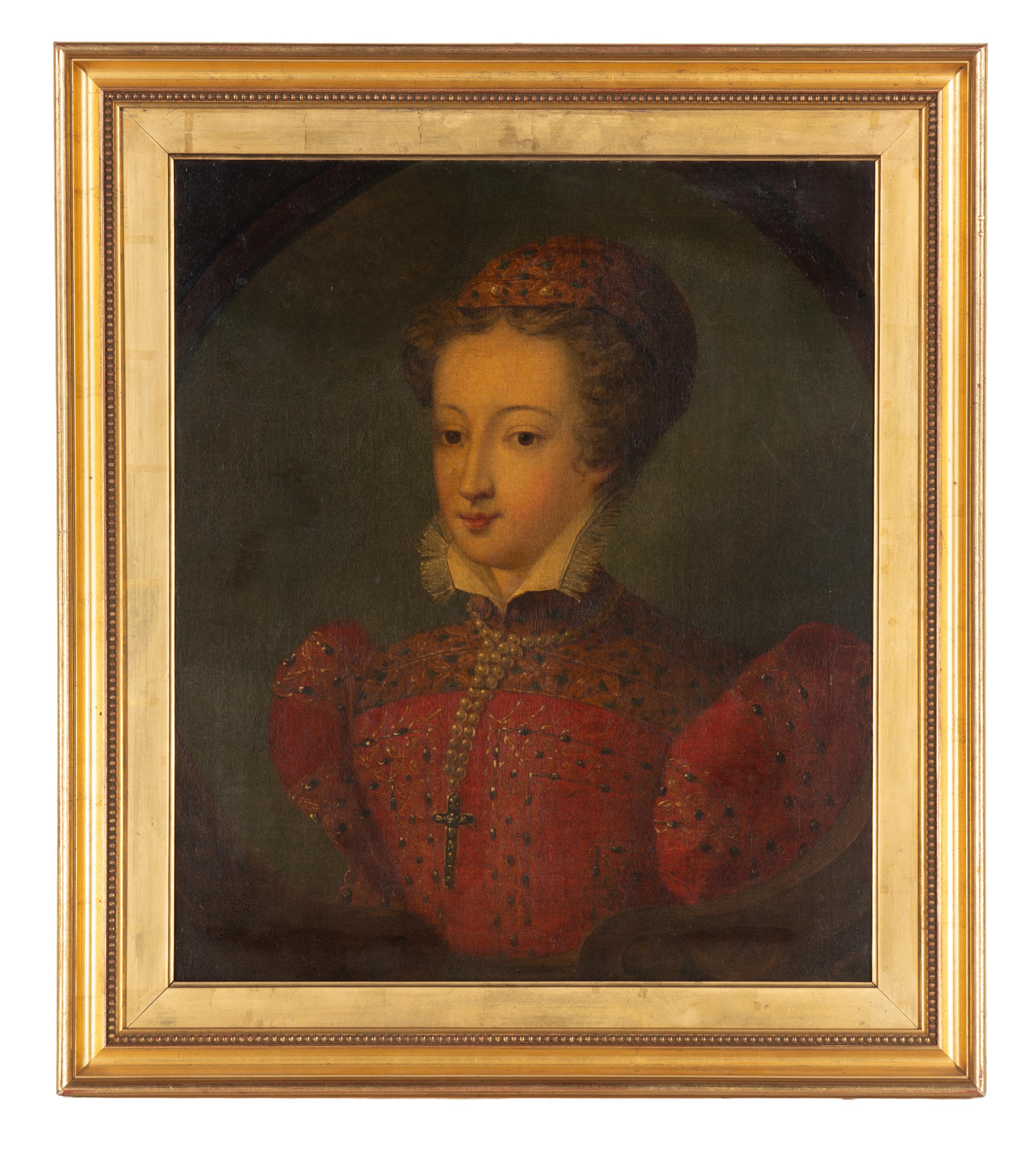 Manner of Federico Zuccaro, 19th Century (Italian, born c. 1540–1609) — Portrait of a Lady, formerly identified as Mary, Queen of Scots