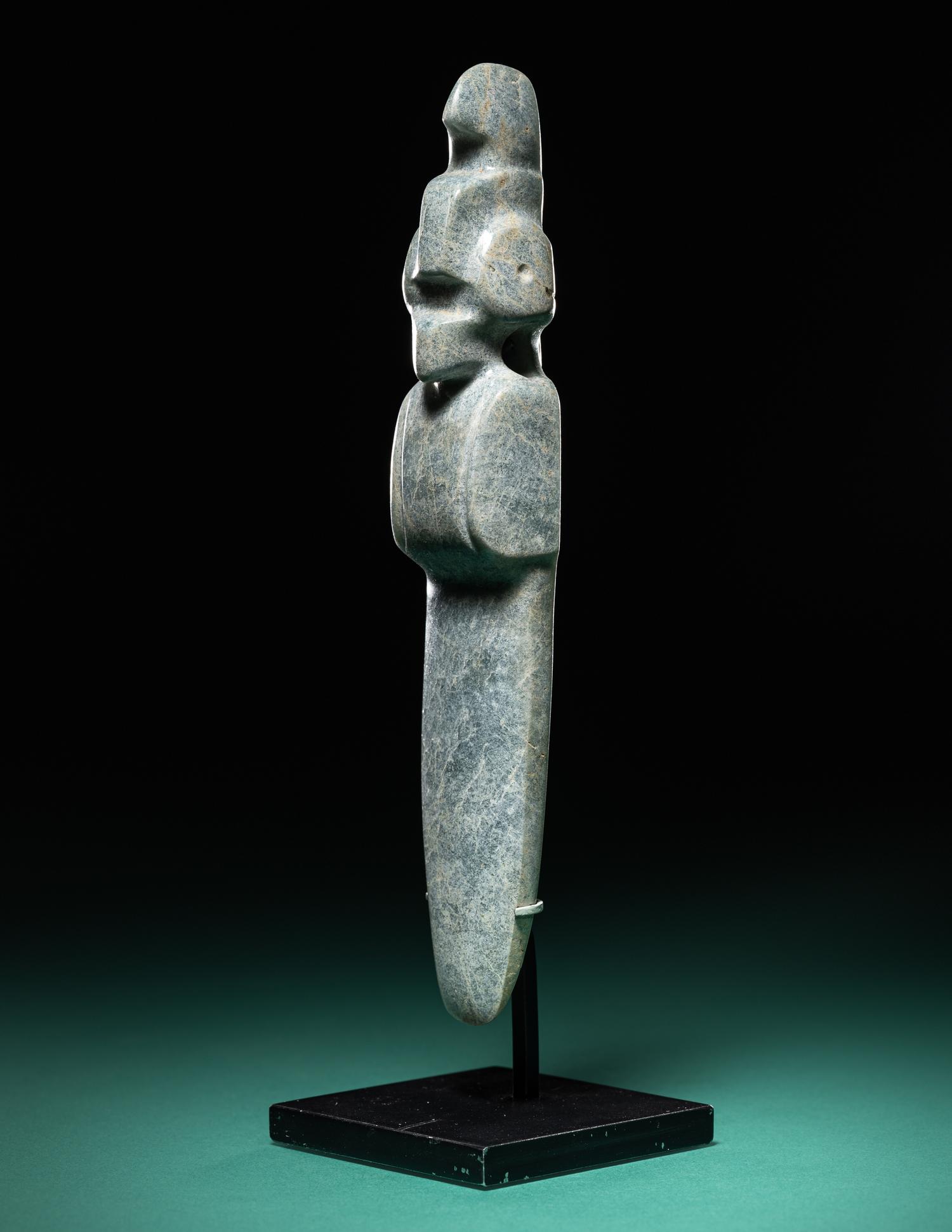 A Costa Rican Jade Avian Pendant