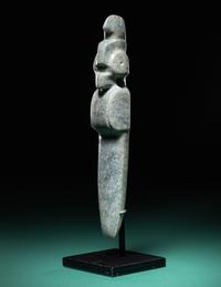 A Costa Rican Jade Avian Pendant