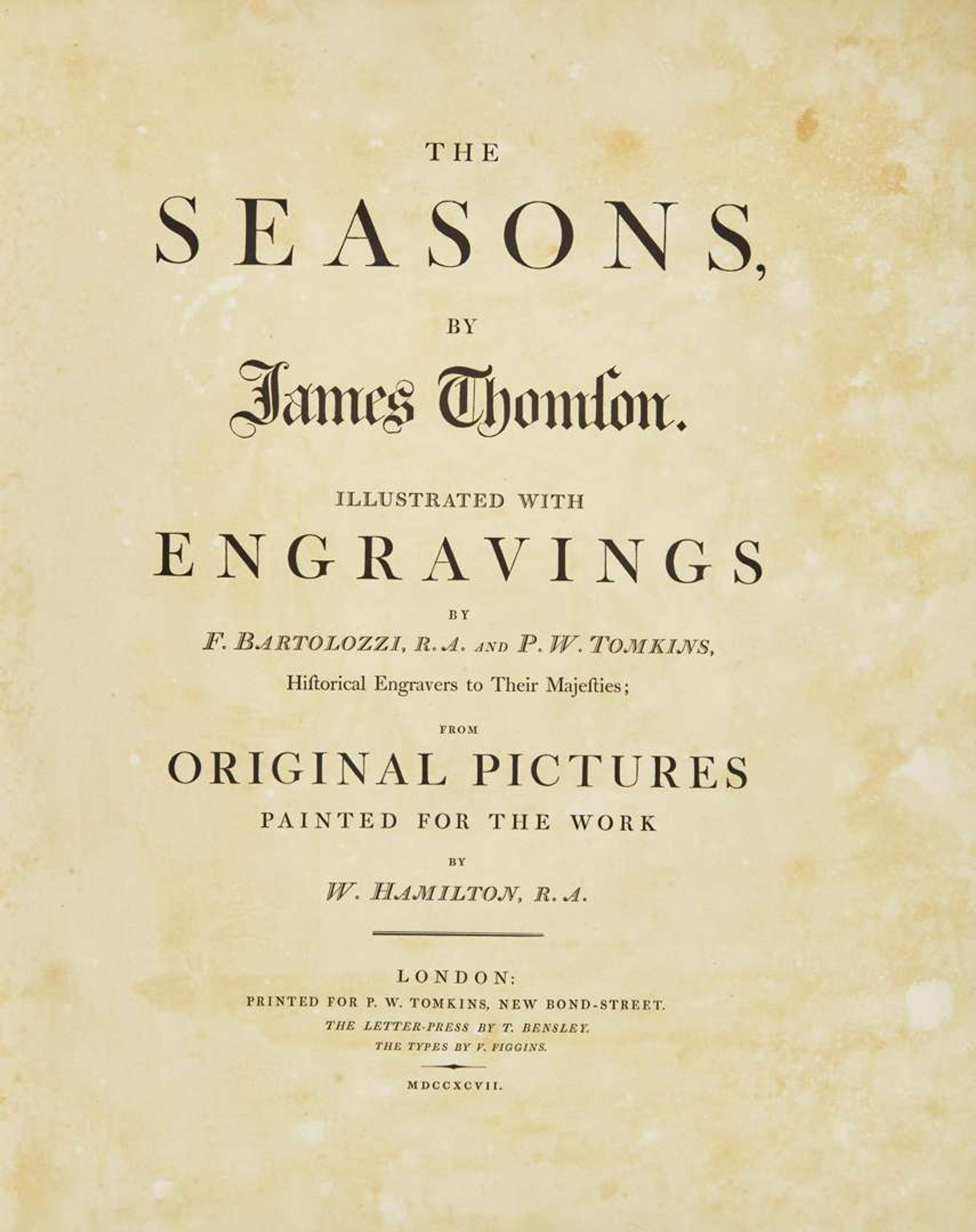 [Color-Plate Books] Thomson, James: The Seasons
