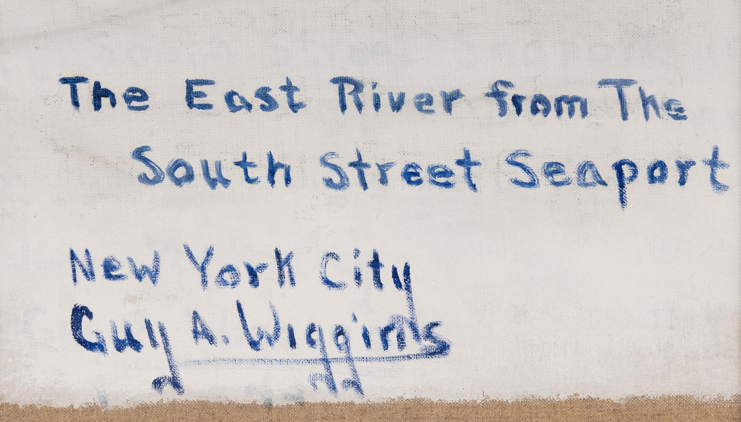 The East River from the South Street Seaport