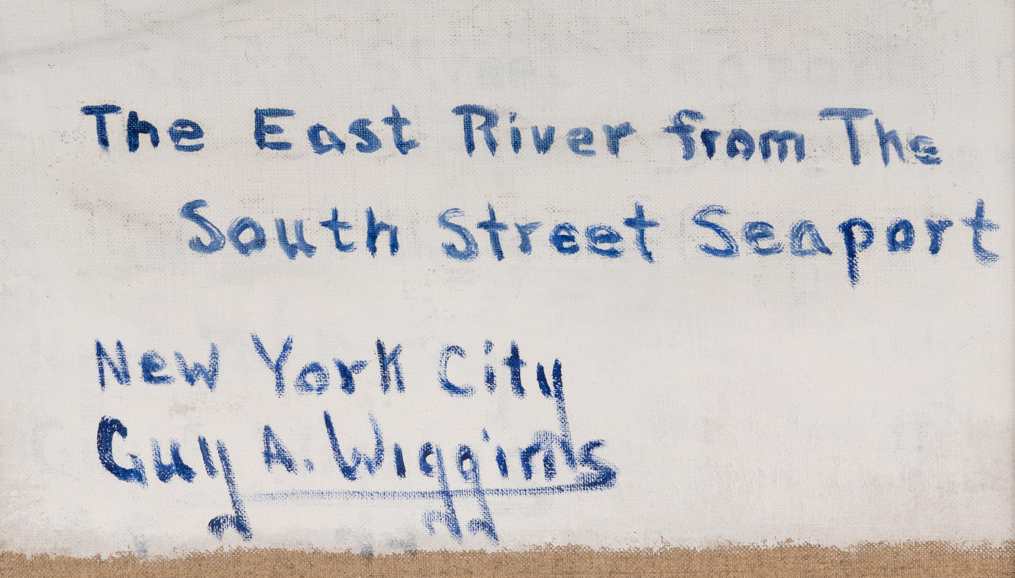 The East River from the South Street Seaport