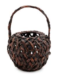A Bamboo Flower Arranging Basket