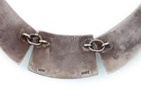 Silver Overlay Necklace, with Turquoise Cabochon
