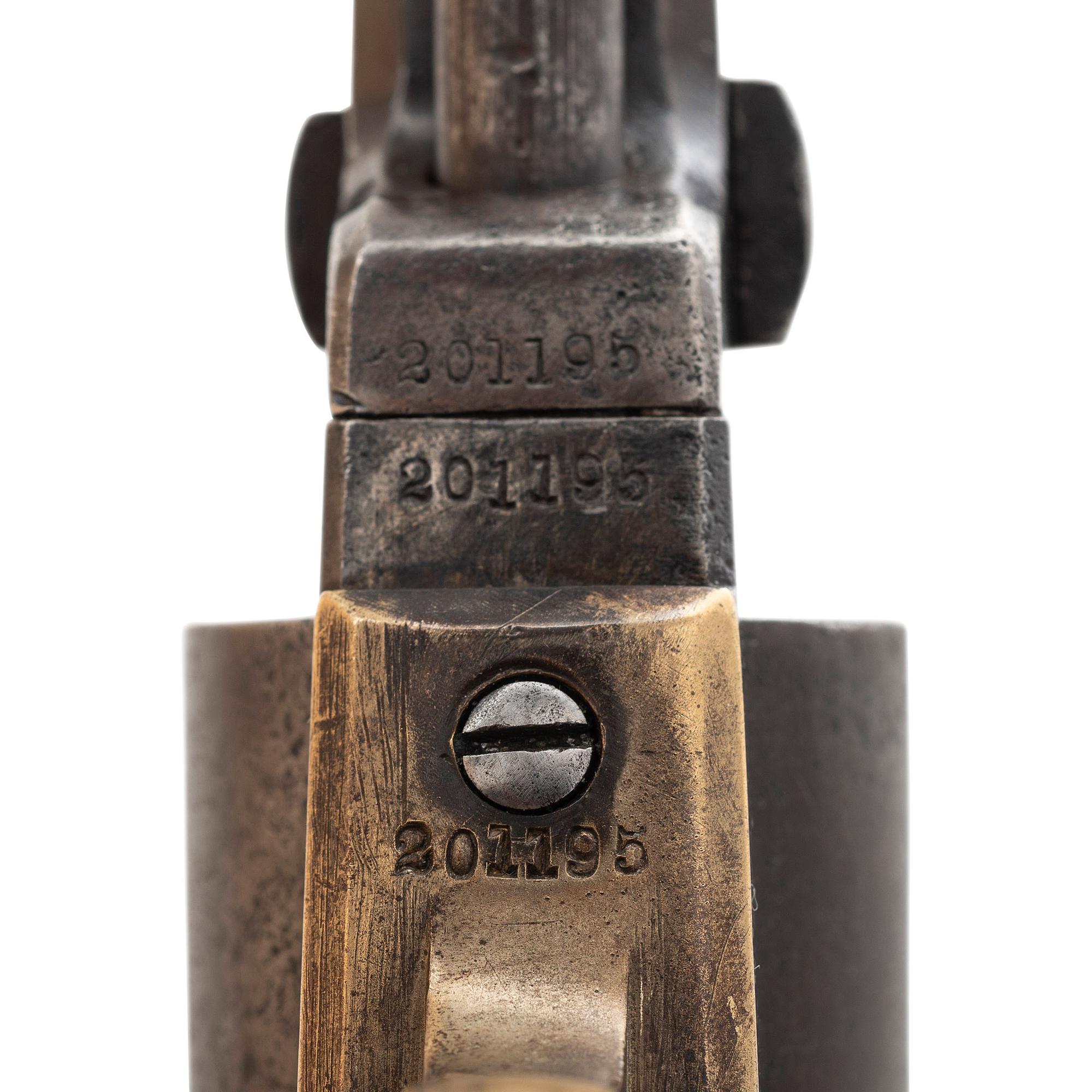 Colt Model 1849 Pocket Revolver Inscribed to Andrew Morse Jr. of the 3rd Mass and 1st LA Cavalry - Twice Wounded