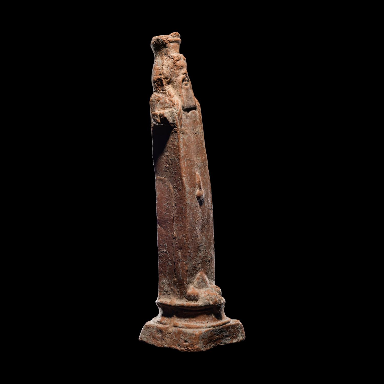 A Greek Terracotta Herm