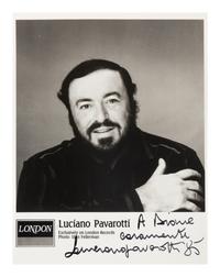 [20TH-CENTURY OPERA SINGERS]. A group of 6 signed photographs of opera singers from the 1970s-1990s, comprising images of:
