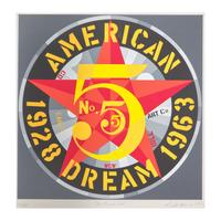 Robert Indiana (American, 1928-2018) — The Golden Five (from American Dream No. 5 ), 1980
