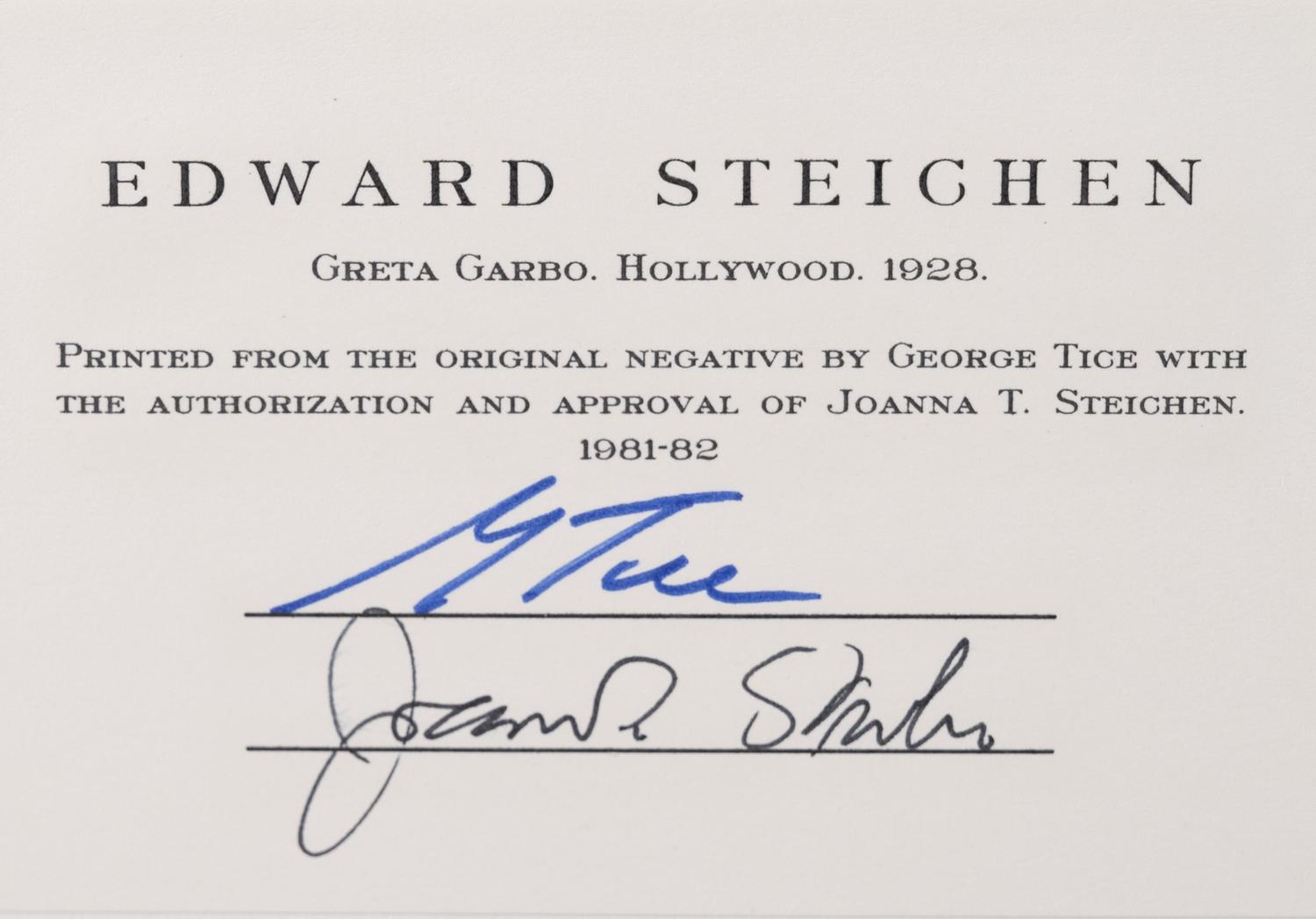A group of twenty-one photographs (from Twenty-five Photographs printed by George Tice with labels signed by George Tice and Joanna Steichen)