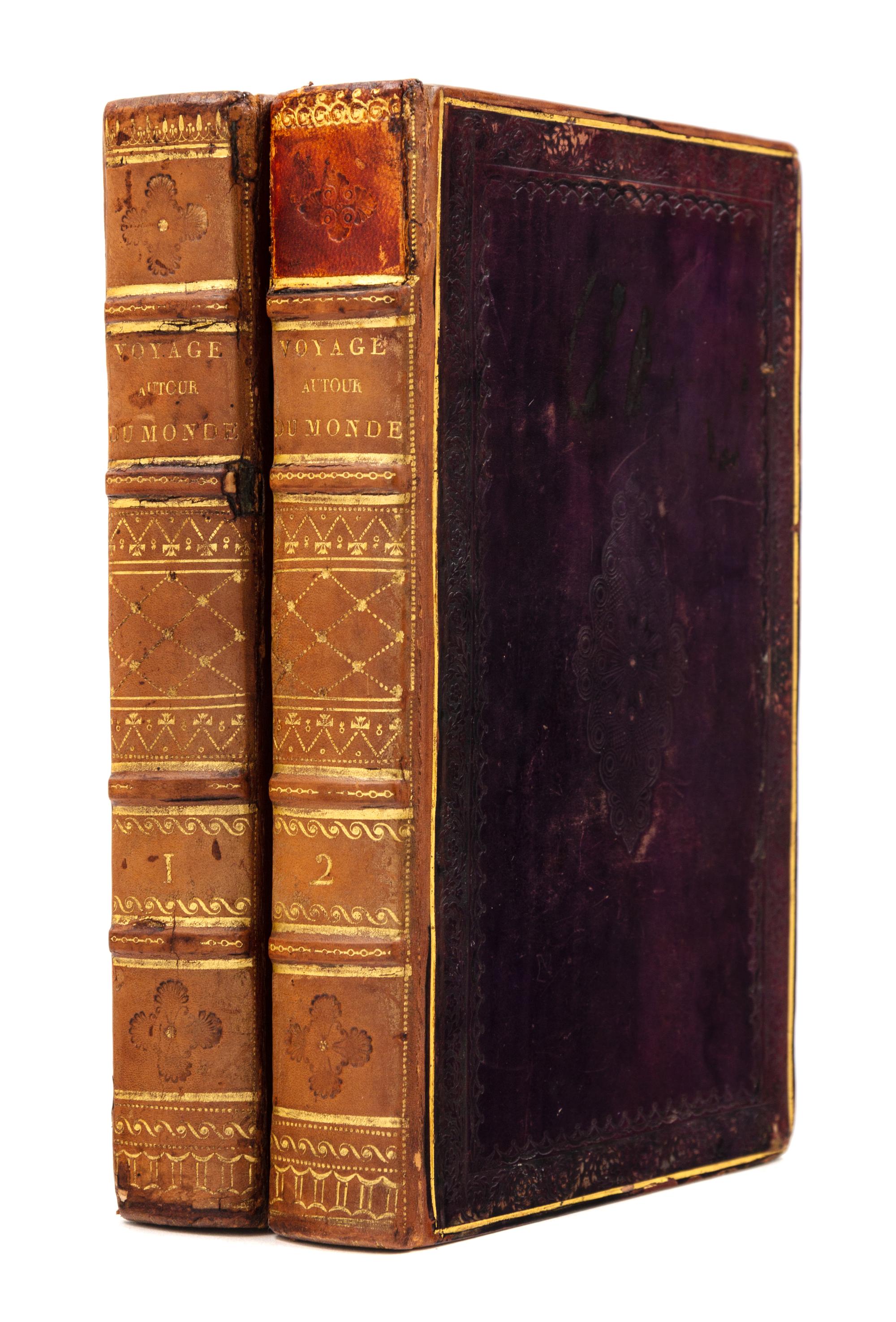 ROCQUEFEUIL, Camille de (1781-1831). Journal d'un Voyage Autour du Monde. Paris, 1823. FIRST EDITION.