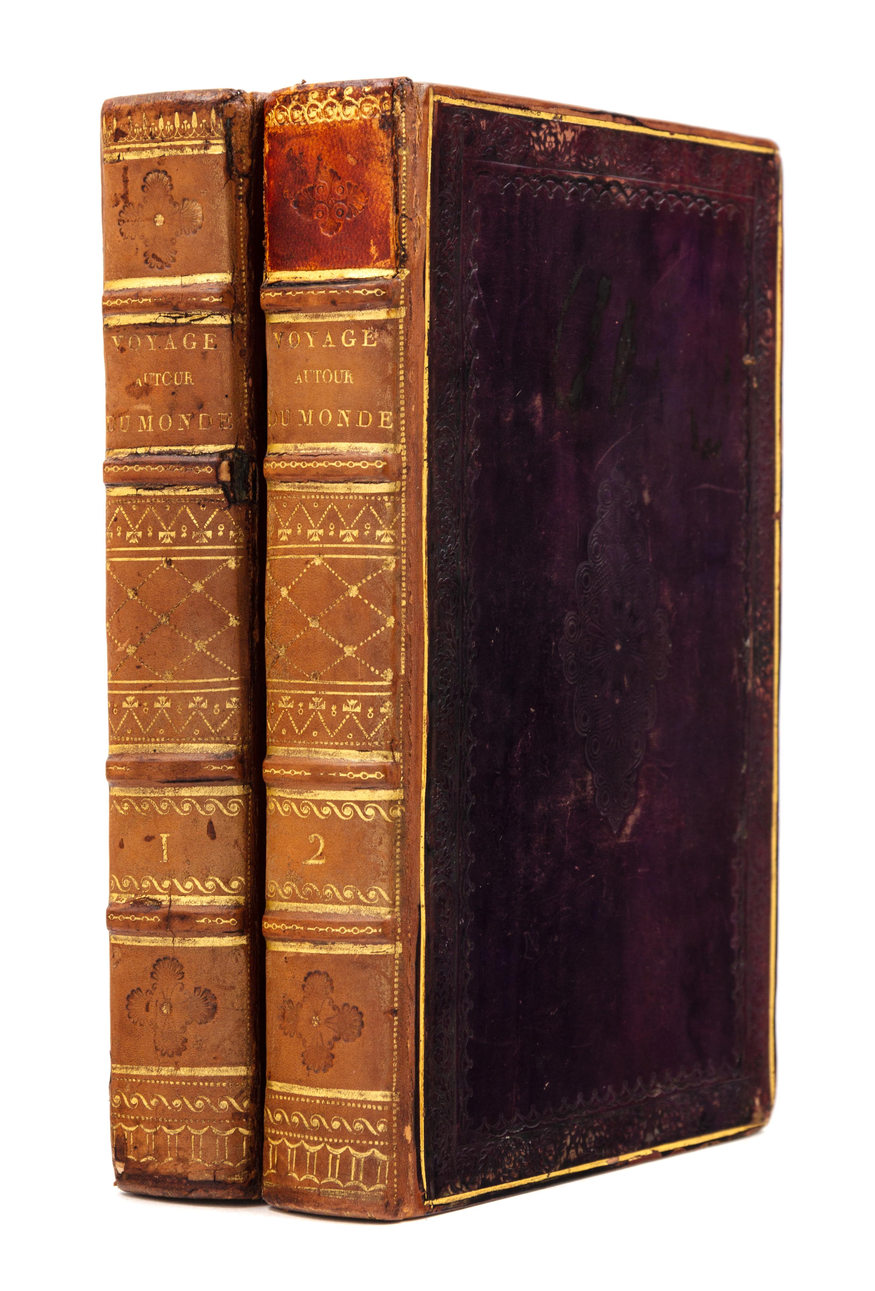 ROCQUEFEUIL, Camille de (1781-1831). Journal d'un Voyage Autour du Monde. Paris, 1823. FIRST EDITION.