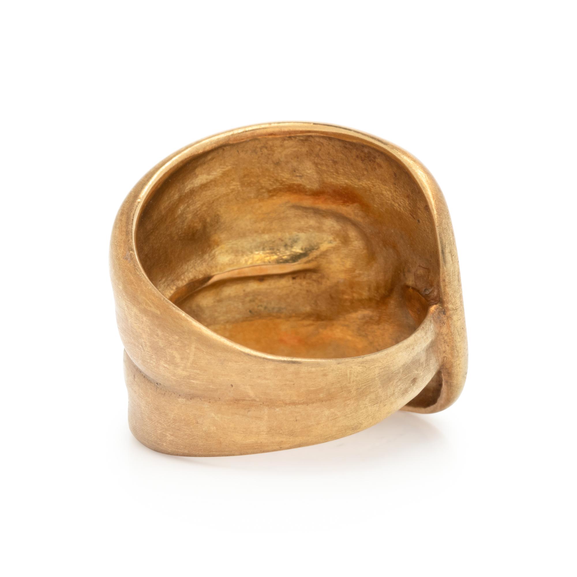 YELLOW GOLD RING