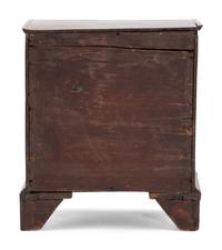 A George III Mahogany Diminutive Chest of Drawers