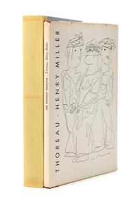 [FINE PRESS]. -- THOREAU, Henry David (1817-1862). Two fine press editions of Thoreau's works, comprising: