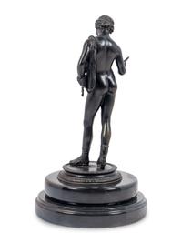 An Italian Bronze Figure of Narcissus