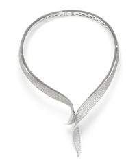 A White Gold and Diamond Collar Necklace, 68.80 dwts.