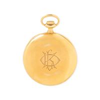 PATEK PHILIPPE FOR SPAULDING & CO., 18K YELLOW GOLD POCKET WATCH