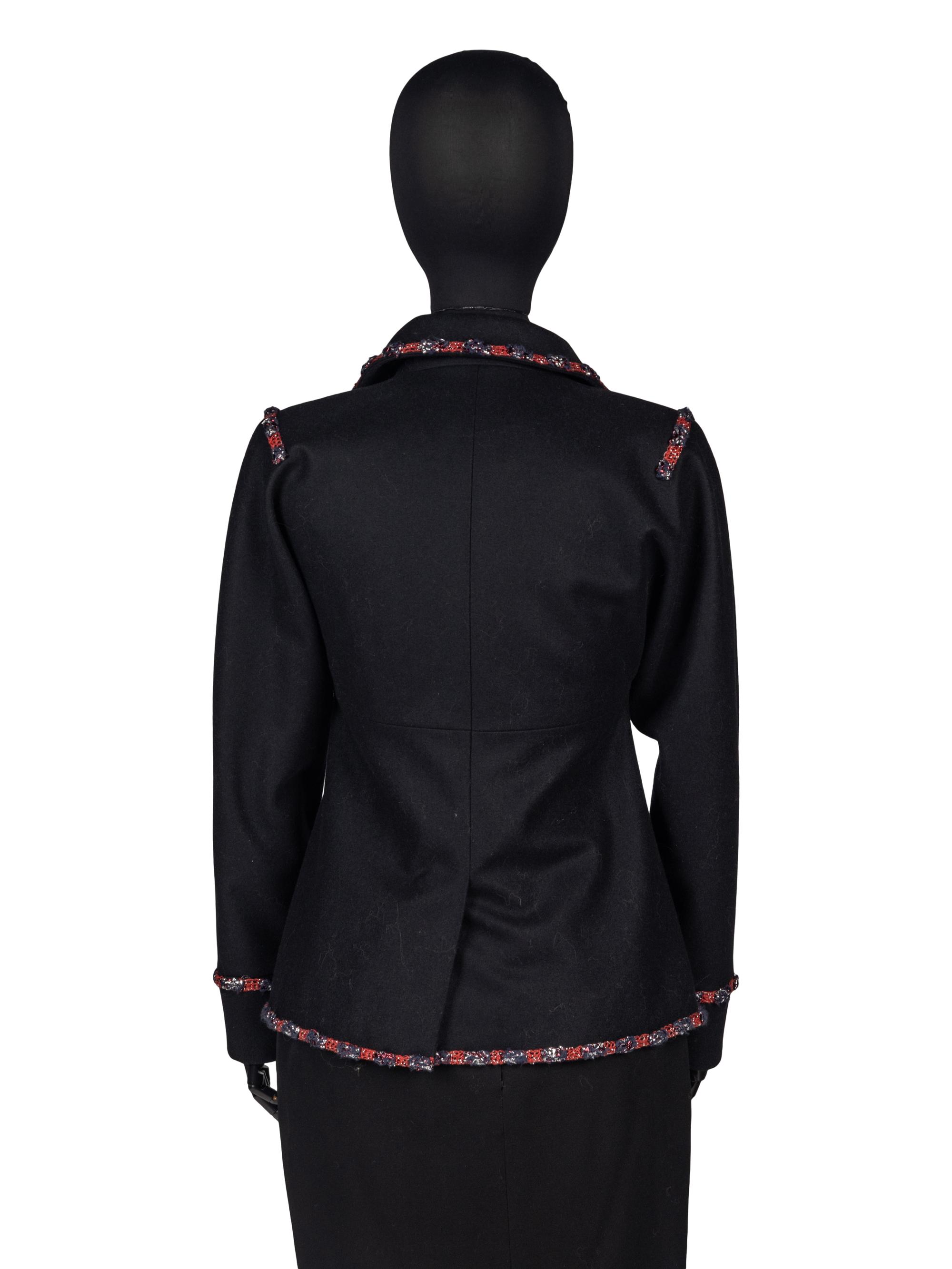 Chanel Pea Coat, Fall 2012