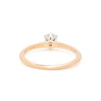 TIFFANY & CO., YELLOW GOLD AND DIAMOND RING