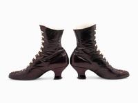 Collection of Footwear; Four Pairs of Boots, Two Pairs of Spats, 19th and Early 20th Century