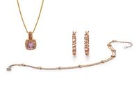 A Collection of Gold and Multigem Jewelry,