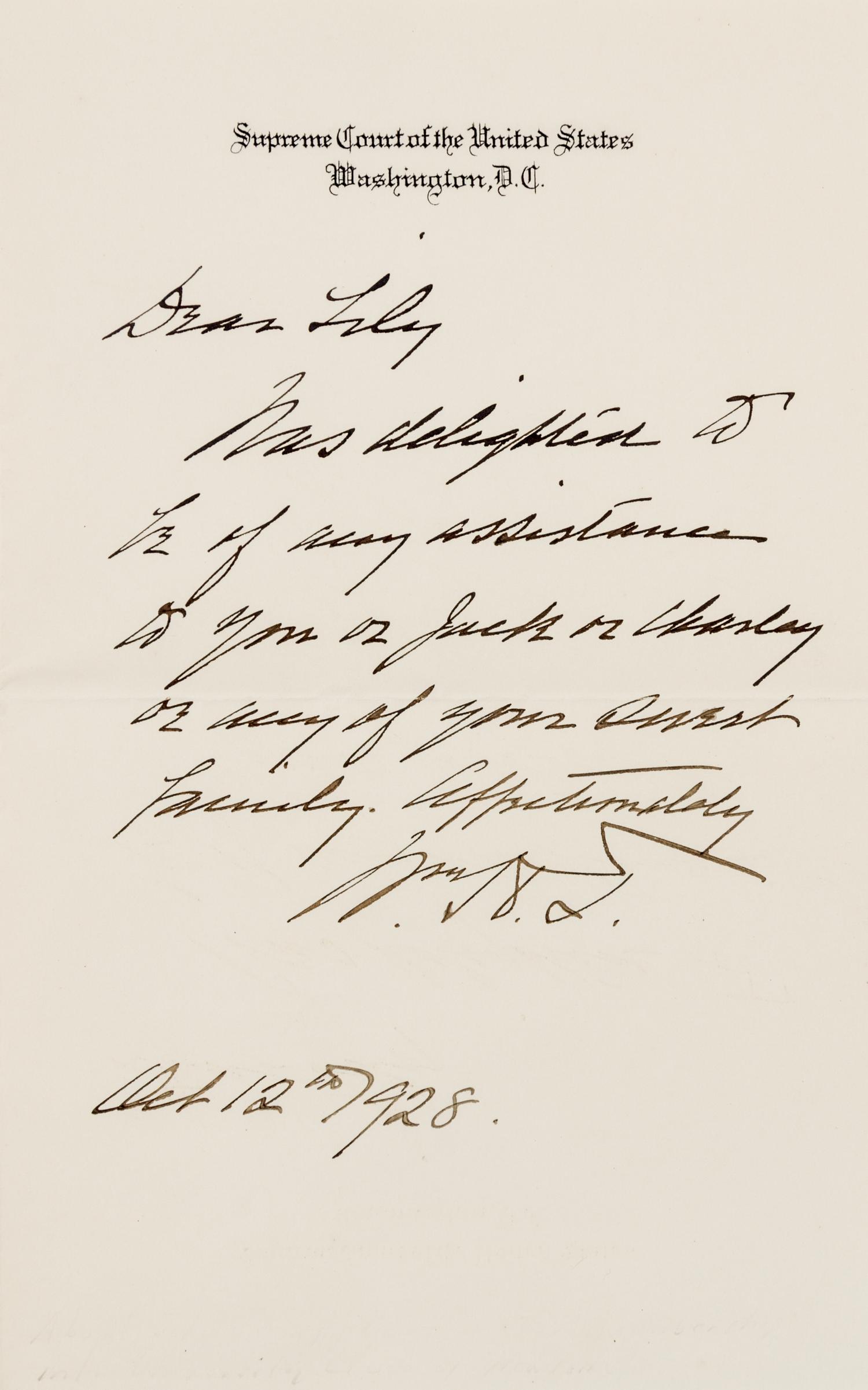 [SUPREME COURT]. A group of 3 manuscripts, comprising: