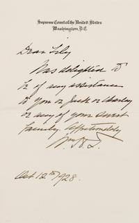 [SUPREME COURT]. A group of 3 manuscripts, comprising: