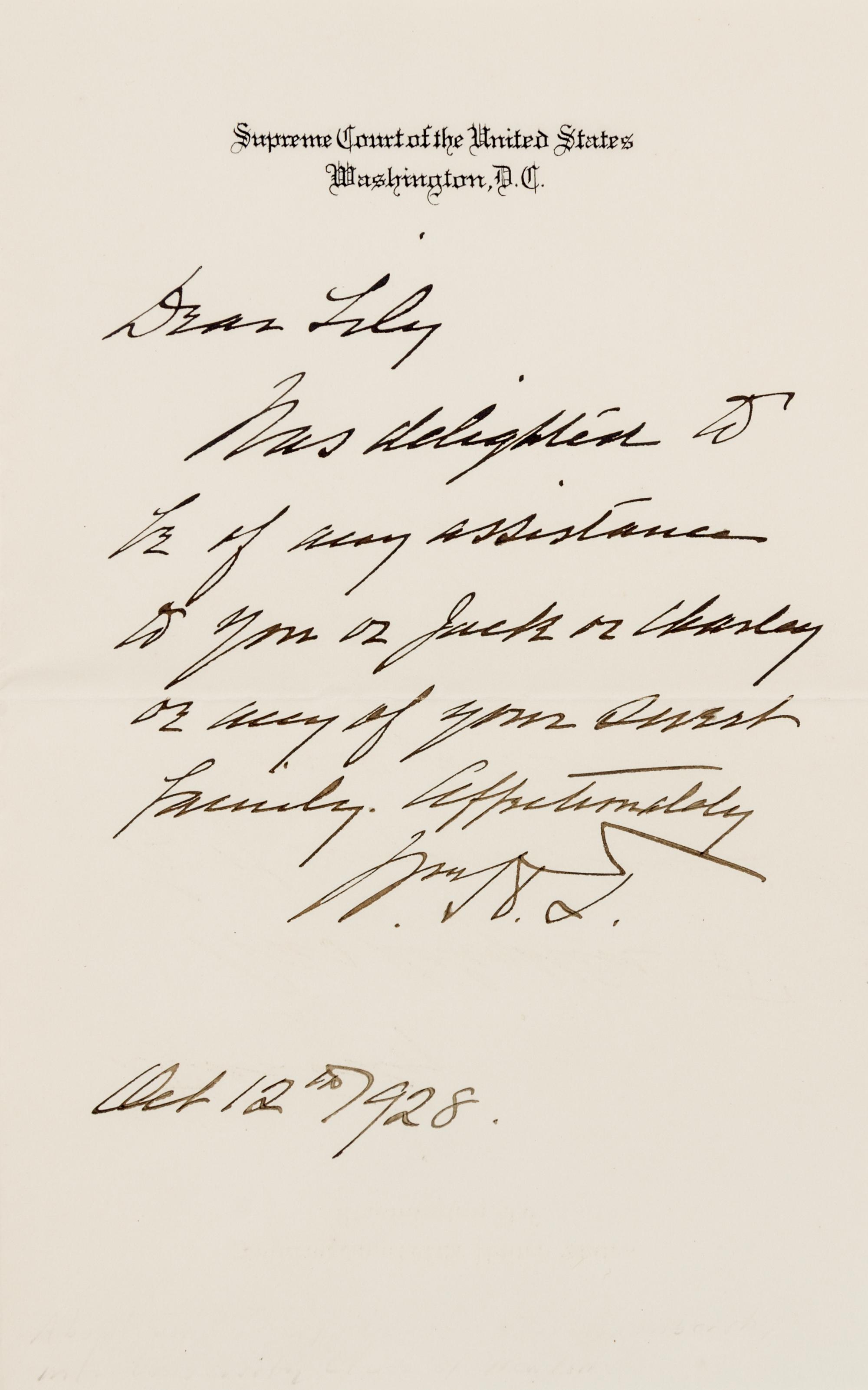 [SUPREME COURT]. A group of 3 manuscripts, comprising: