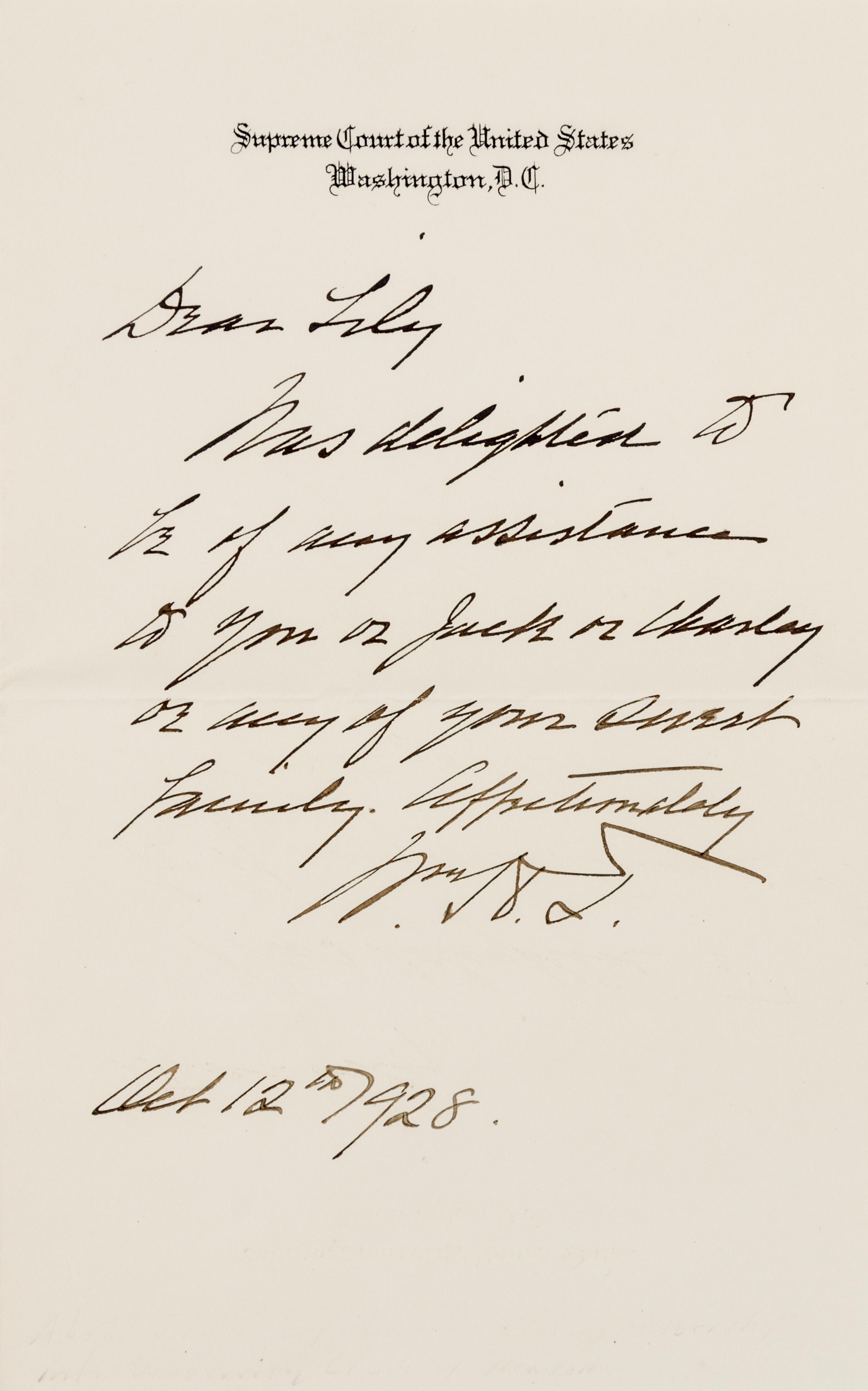 [SUPREME COURT]. A group of 3 manuscripts, comprising: