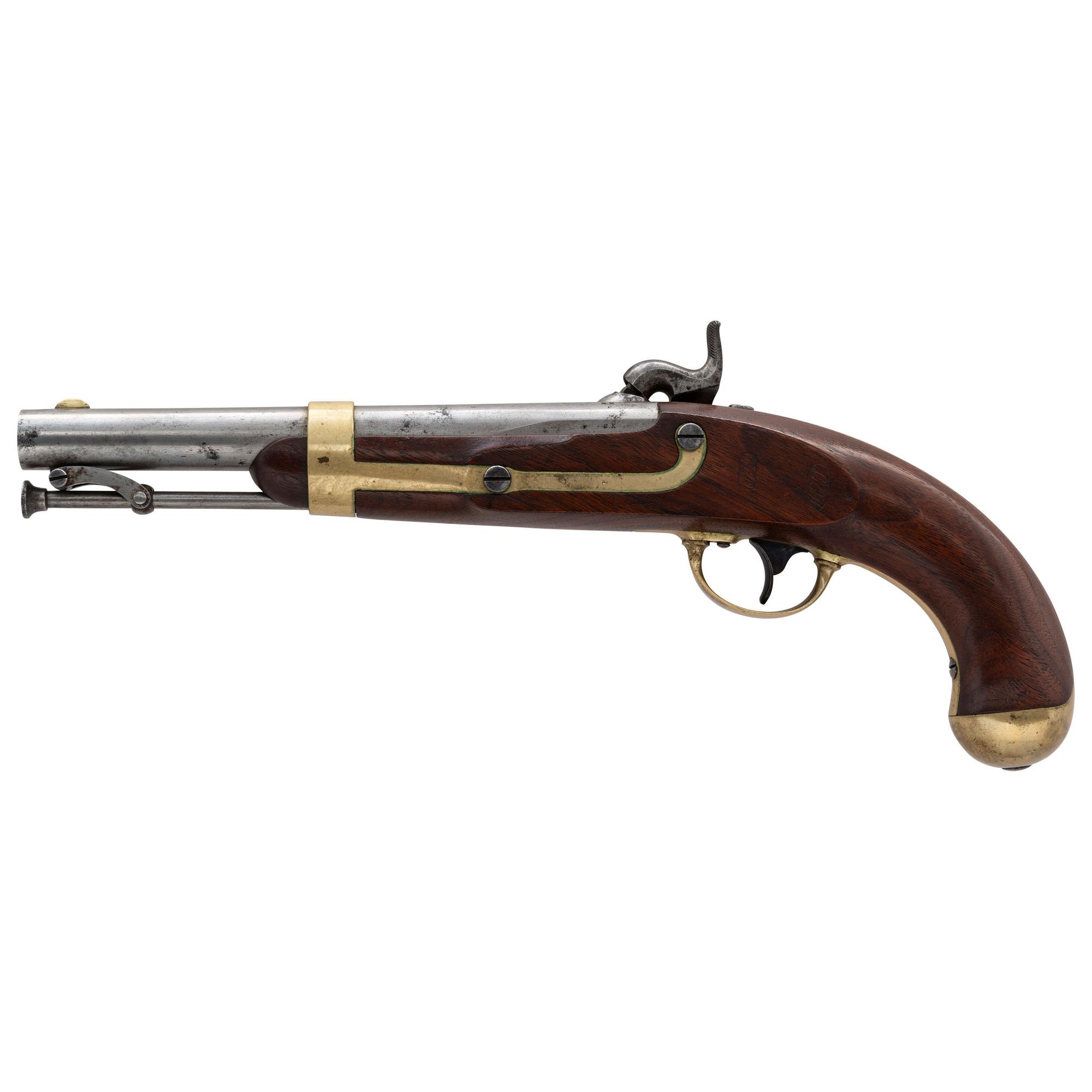 Very Fine US Model 1842 Pistol by Aston