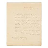 DOUGLAS, Stephen Arnold (1813-1861). A group of 14 documents and letters relating to Douglas's legal and political career, ca 1834-1857, comprising: