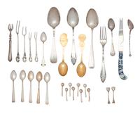 A Collection of Assorted Continental and Other Silver Articles