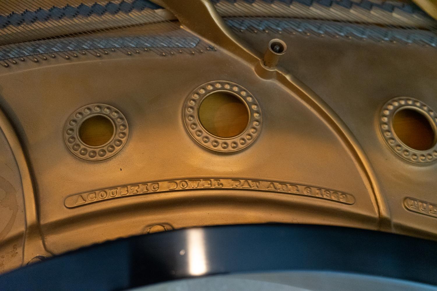 A Steinway & Sons Ebonized Model A Salon Grand Piano