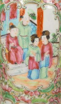 Five Chinese Rose Medallion Porcelain Articles