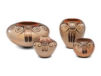 Hopi Pottery, with Eagle Tail Pattern