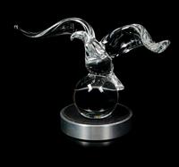 A Steuben Figure Width 11 inches.
