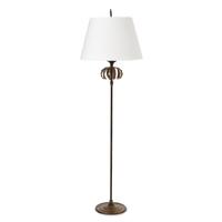 A Cast Bronze "Frond" Floor Lamp