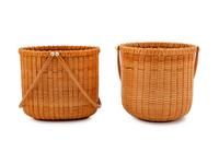 Two Nantucket Baskets by Paul Willer