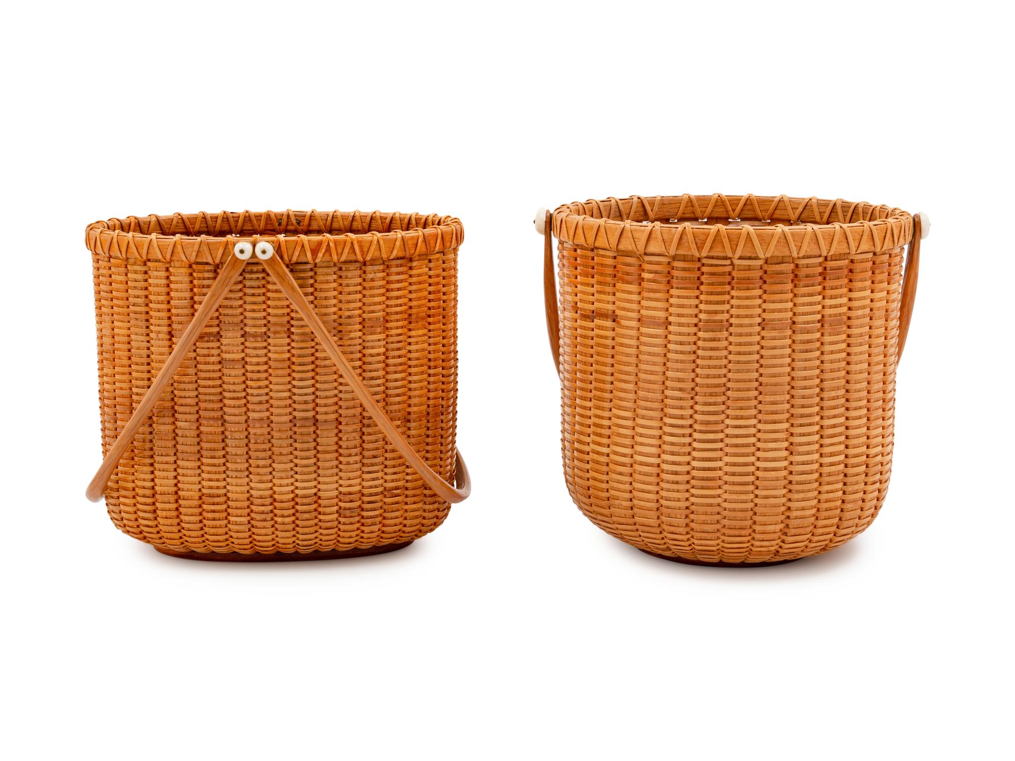 Two Nantucket Baskets by Paul Willer